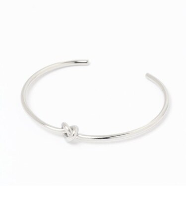 ステンレスノットバングル/UNISEXアクセサリー