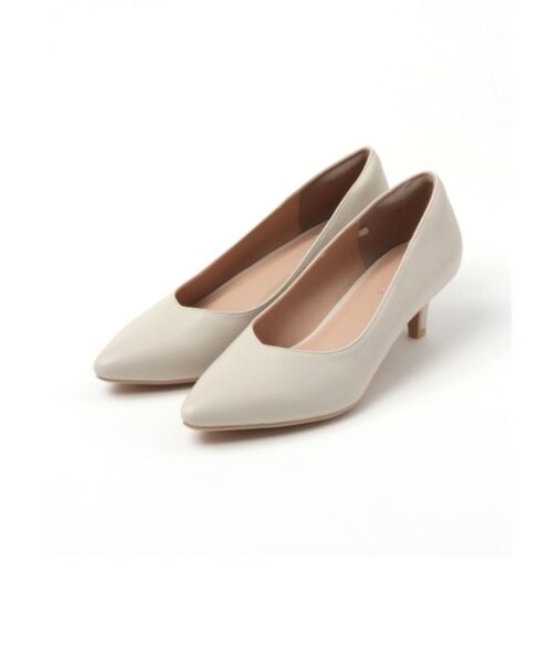 らくっション撥水ヒールパンプス/172715