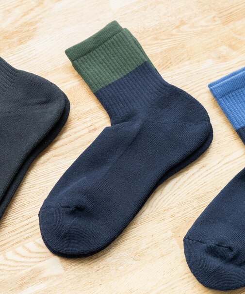 らくごこちフィットソックス/ミドル/180594