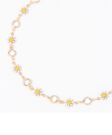 小さいお花ネックレス