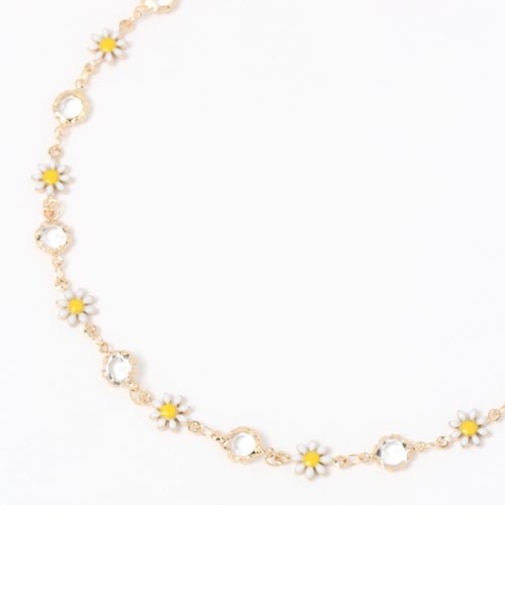 小さいお花ネックレス