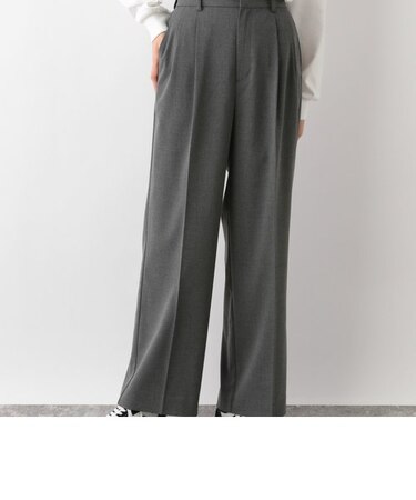 ウツクシルエットワイドパンツ