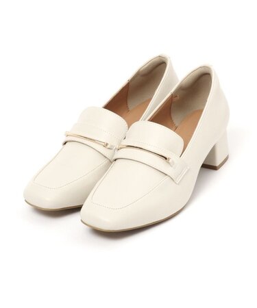 ラクッションヒールローファー