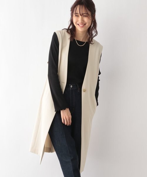 グローバルワーク　ウツクシルエット　ジレ　970893 ウツクシルエットジレ/970893｜グローバルワークの通販｜&mall
