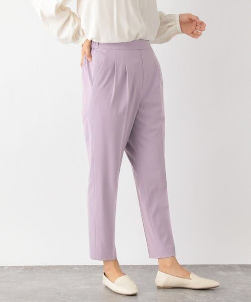 ウツクシルエットテーパードパンツ/970934