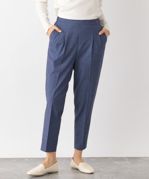 ウツクシルエットテーパードパンツ/970934