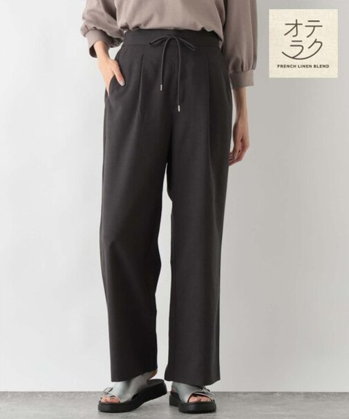 お手入れらくらくリネンイージーパンツ/975447
