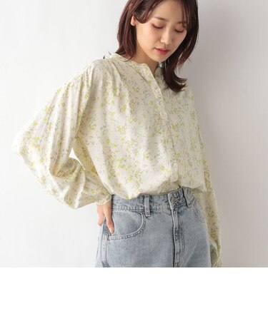 さらさらリラックスプリントブラウス/975610