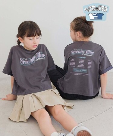 ヘビロッTEE/ワイド半袖/キッズ/976076