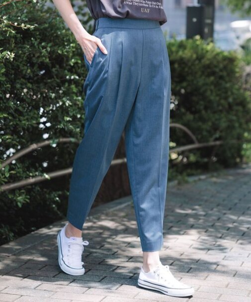ウツクシルエットDRYテーパードパンツ/986650