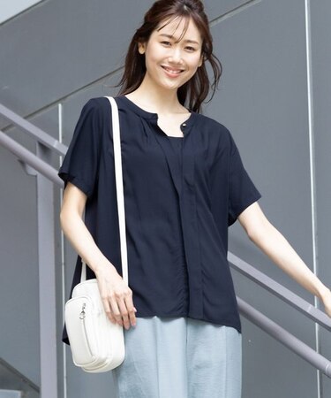 さらさらリラックス2WAYタック半袖/987190
