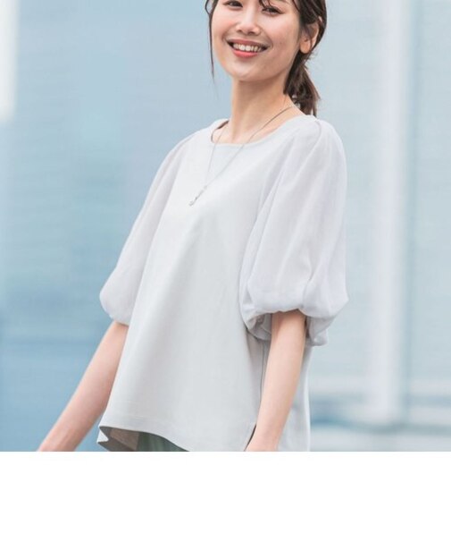 なめらかタッチ袖ボリューム/992245