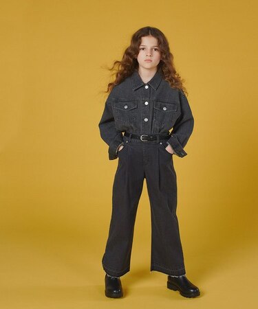 ショートデニムGジャン/キッズ/995344