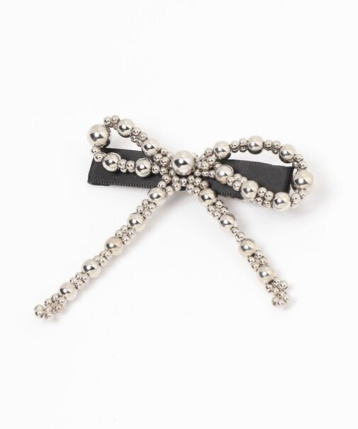 ビーズリボンヘアクリップ/113903