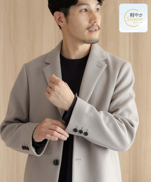 軽やかストレッチチェスターコート/115769｜グローバルワークの通販