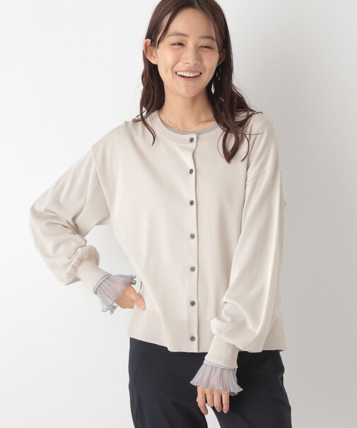 スッキレイさらさら2WAYカーディガン/115917