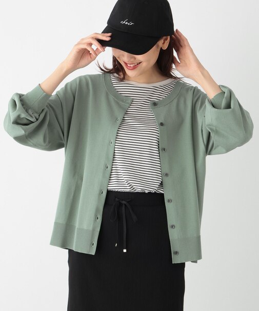 スッキレイさらさら2WAYカーディガン/115917