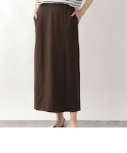 ウツクシルエットIラインスカート/123719