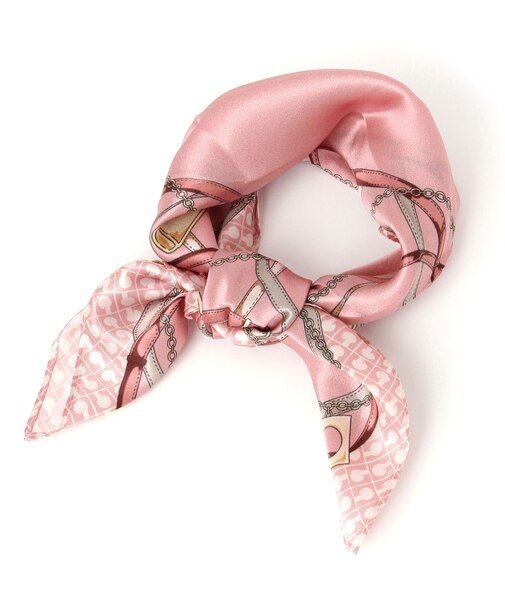  シルクプリントチビスカーフ/130520