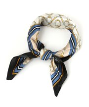  シルクプリントチビスカーフ/130520