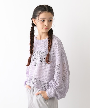 メッシュニットセットプルオーバー/キッズ/132479