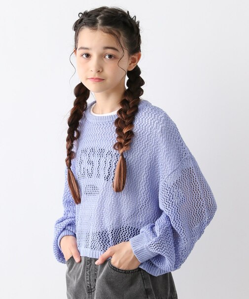 メッシュニットセットプルオーバー/キッズ/132479