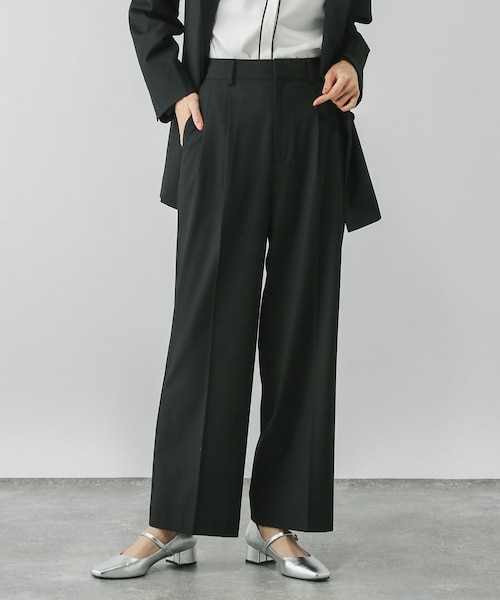 ウツクシルエットワイドパンツ/133599｜グローバルワークの通販｜&mall
