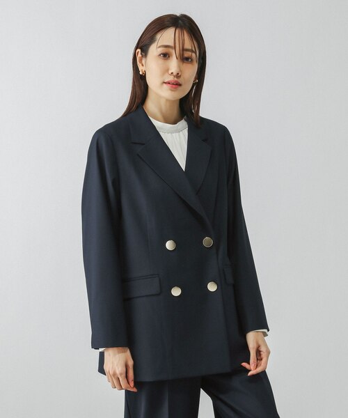.°⑅ʚたんぬɞ⑅°. ウツクシルエットダブルジャケット/133614 | [公式]グローバルワーク