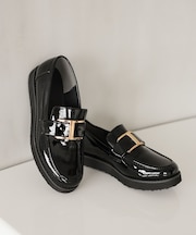 エアかる厚底ローファー/136031