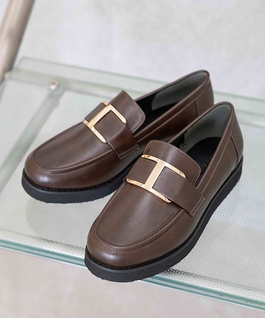 エアかる厚底ローファー/136031