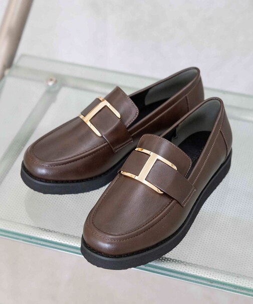 エアかる厚底ローファー/136031