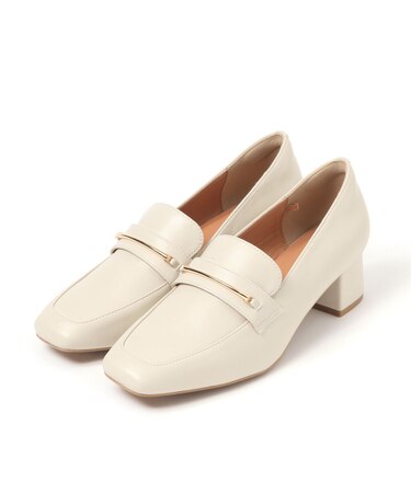 らくっションヒールローファー/136033