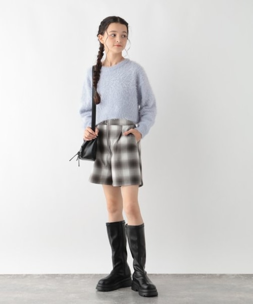 フロントZIPショートパンツ/キッズ/139193