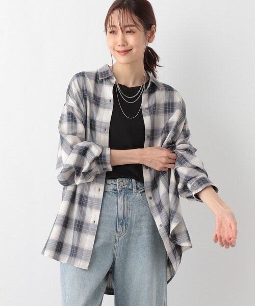 「キマ様確認用」 ラメチェックシャツ/140330｜グローバルワークの通販｜&mall