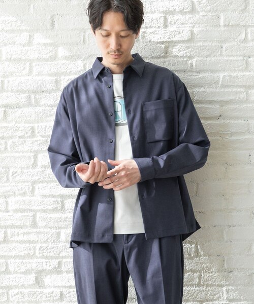 けんいちです。 アーバンデニムシャツ/147151|グローバルワークの通販|&mall