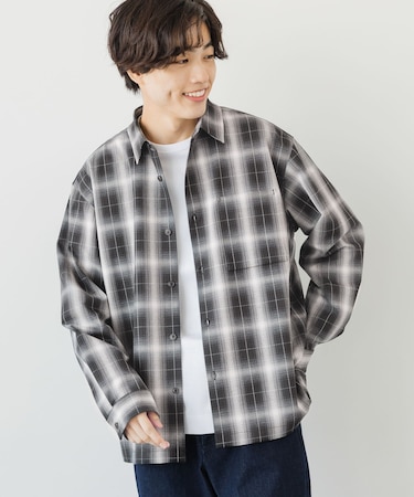 アーバンオンブレシャツ/147185
