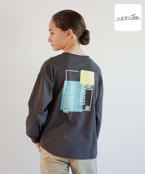 ヘビロッTEE/プリント長袖/キッズ/147381