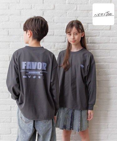 ヘビロッTEE/プリント長袖/キッズ/147381