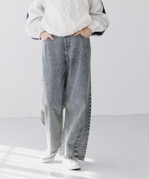 GOODデニムバレルパンツ/キッズ/147411