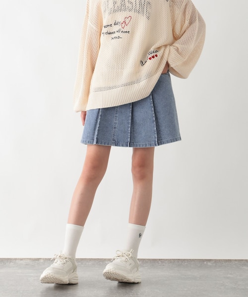 青木様 楽天市場】【SALE／50%OFF】GLOBAL WORK CHEER ONデニムスカート