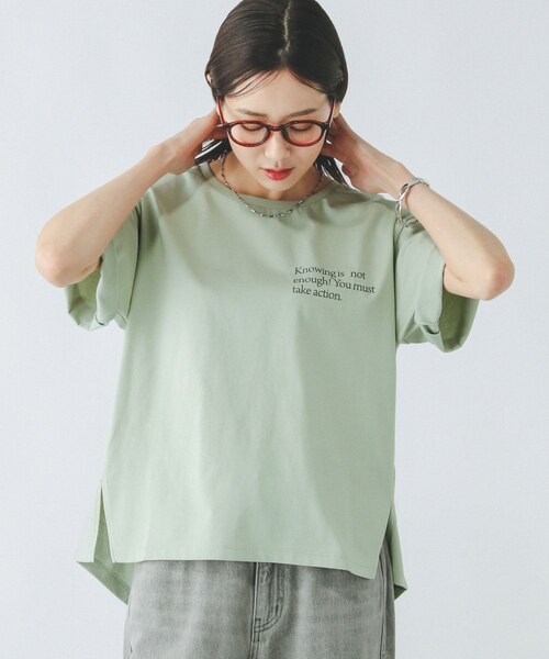 リッチクリーンプリントT半袖/147640｜グローバルワークの通販｜&mall