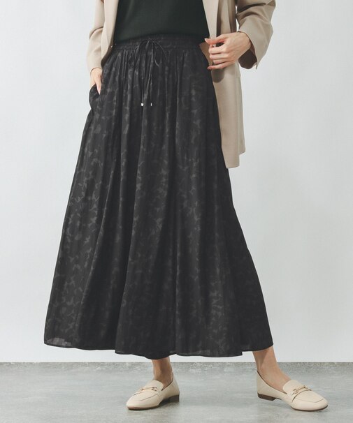  さらさらリラックスフレアワイドパンツ/147675