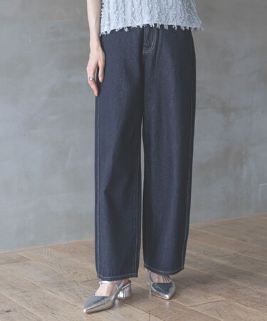 GOODデニムバギーパンツ/118365