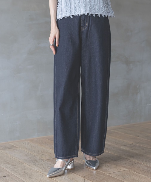 GOODデニムバギーパンツ/118365