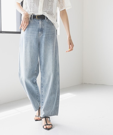 GOODデニムバギーパンツ/118365