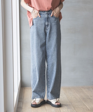 GOODデニムバギーパンツ/118365