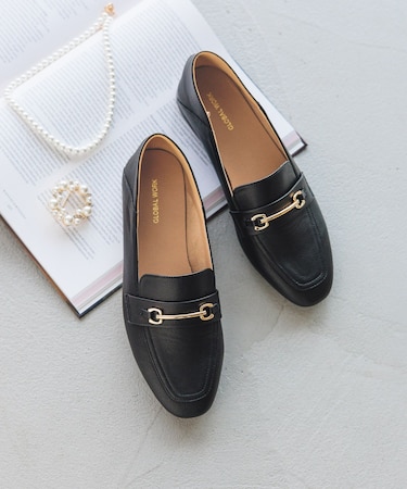 らくっション撥水2WAYローファー/131468