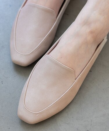 らくっション踏めるバブーシュ/136007