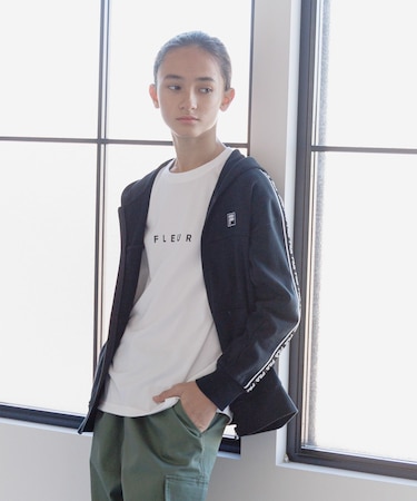 FILA/コラボZIPパーカー/キッズ/252058
