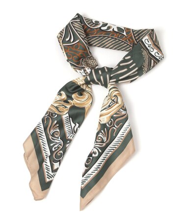  大判プリントスカーフ/253071